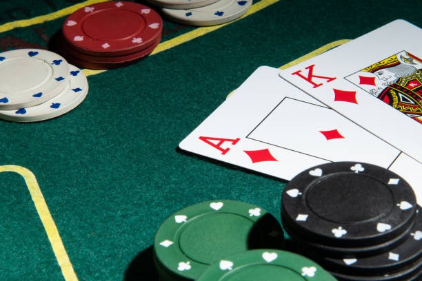 Big Time Gaming live dealer studio with Andar Bahar card table
